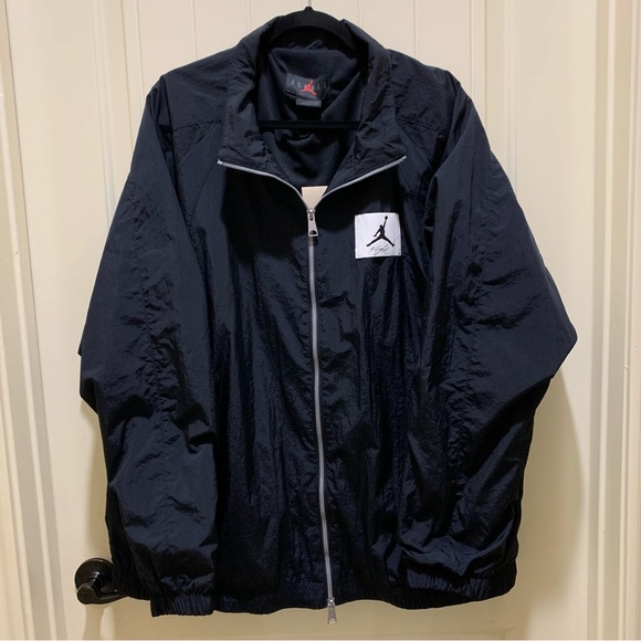 Jordan Men's Essentials Statement Warmup Jacket Black DQ7336-010 XXL - Picture 3 of 13